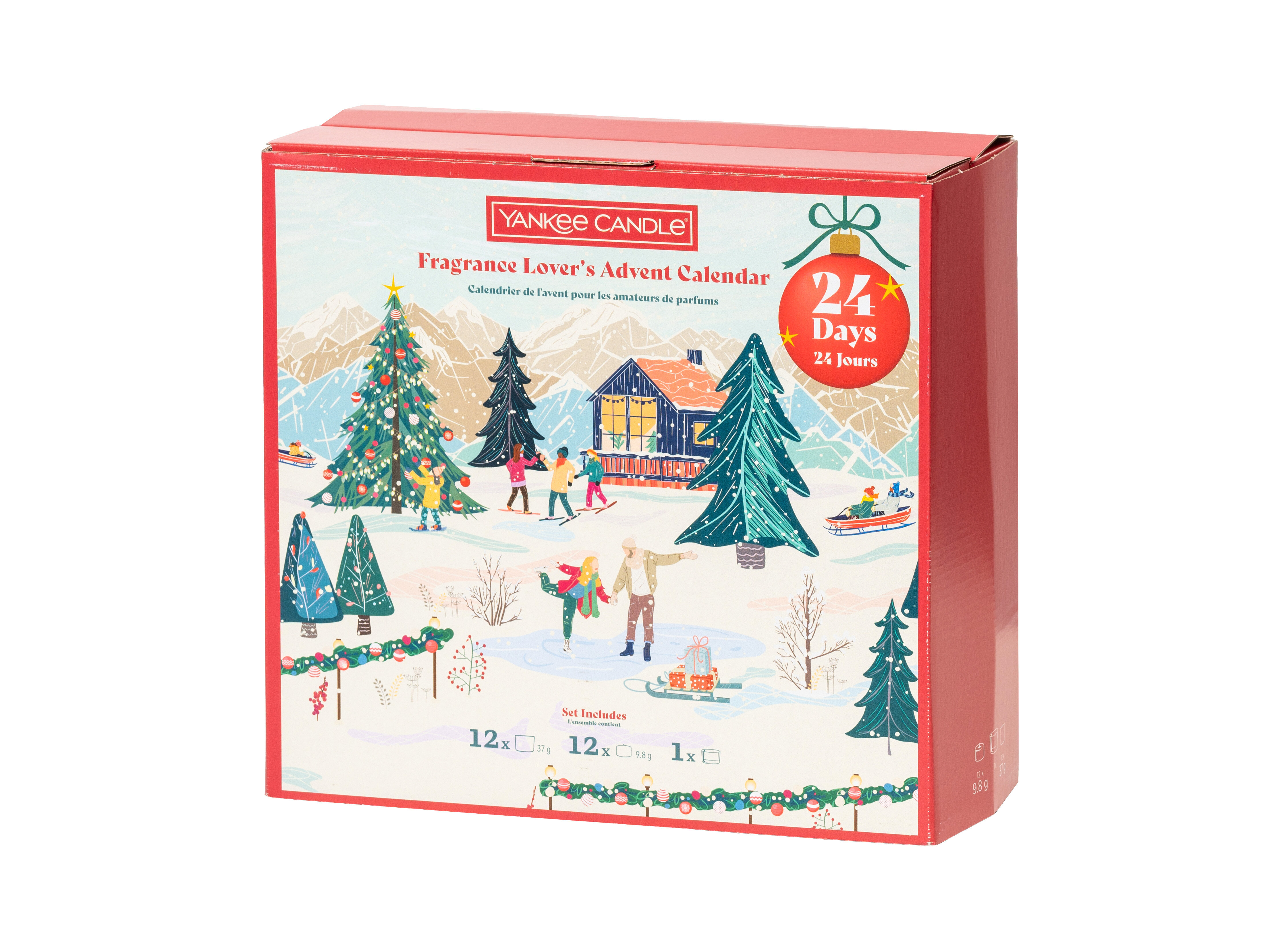 Yankee Candle Adventskalender med Doftljus