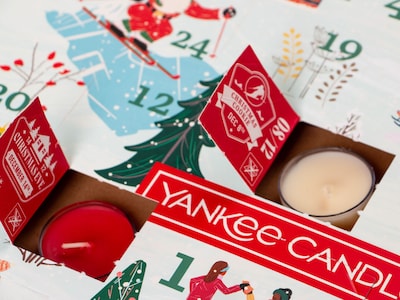 Yankee Candle Adventskalender med Värmeljus