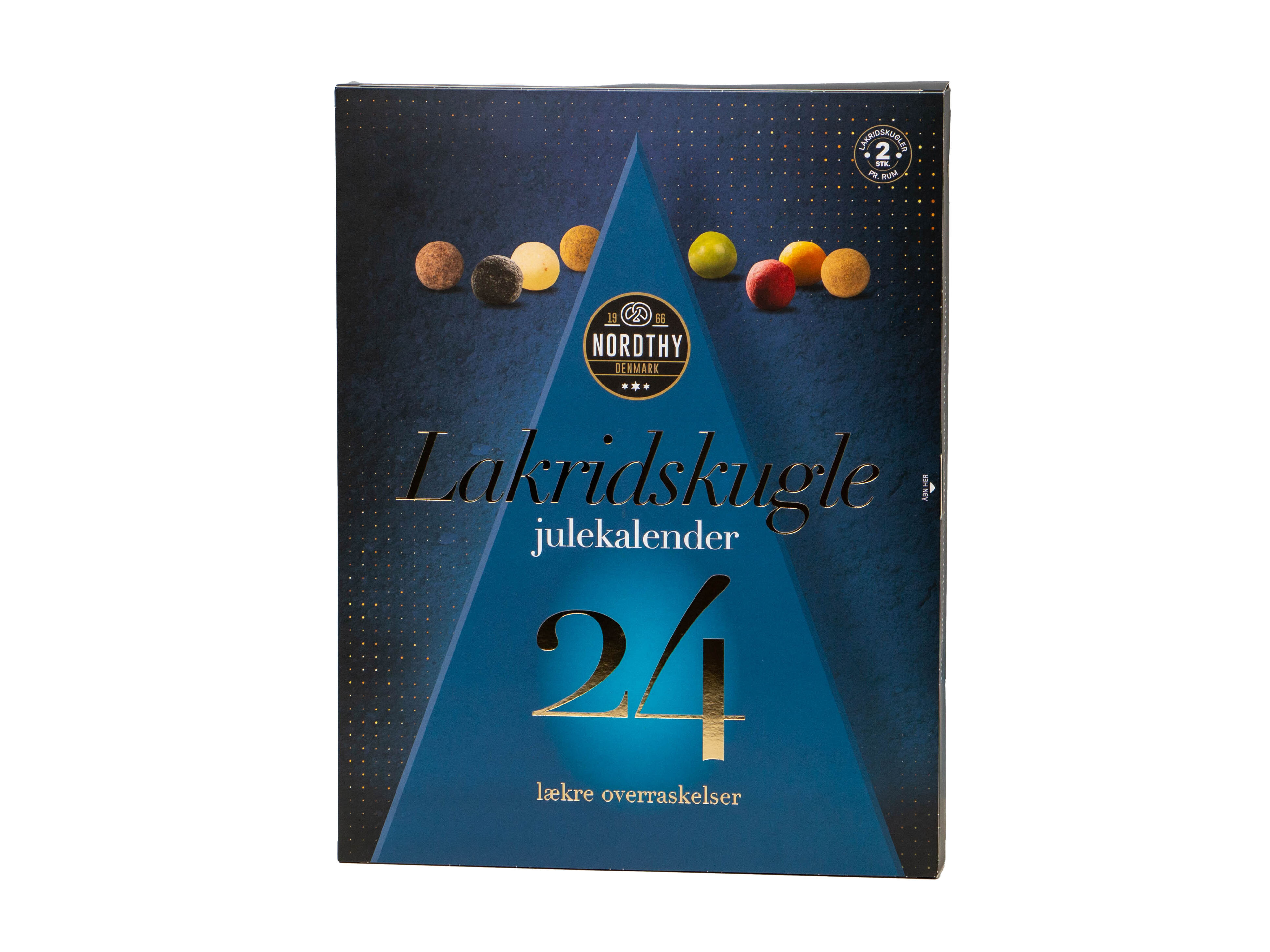 Julekalender med Lakridskugler fra Nordthy