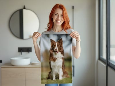 Handtuch mit eigenem Foto