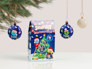 Smarties Joulukuusenpallot 6-pakkaus