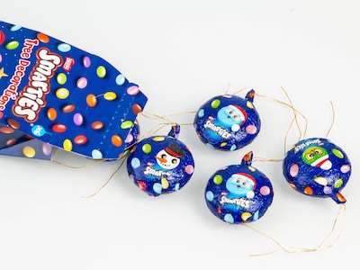 Smarties Julgranskulor 6-pack