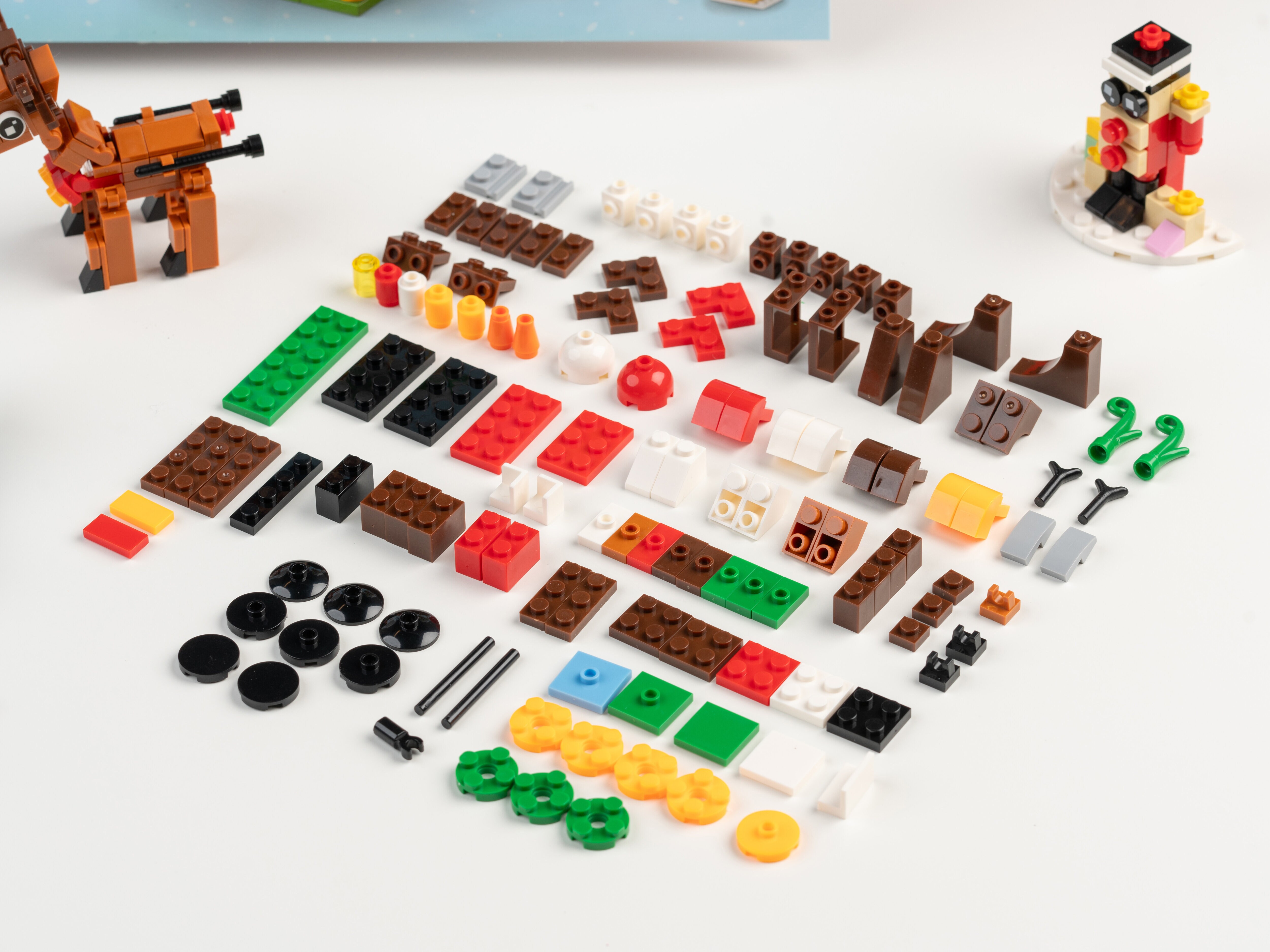 Julekalender med Byggeklodser