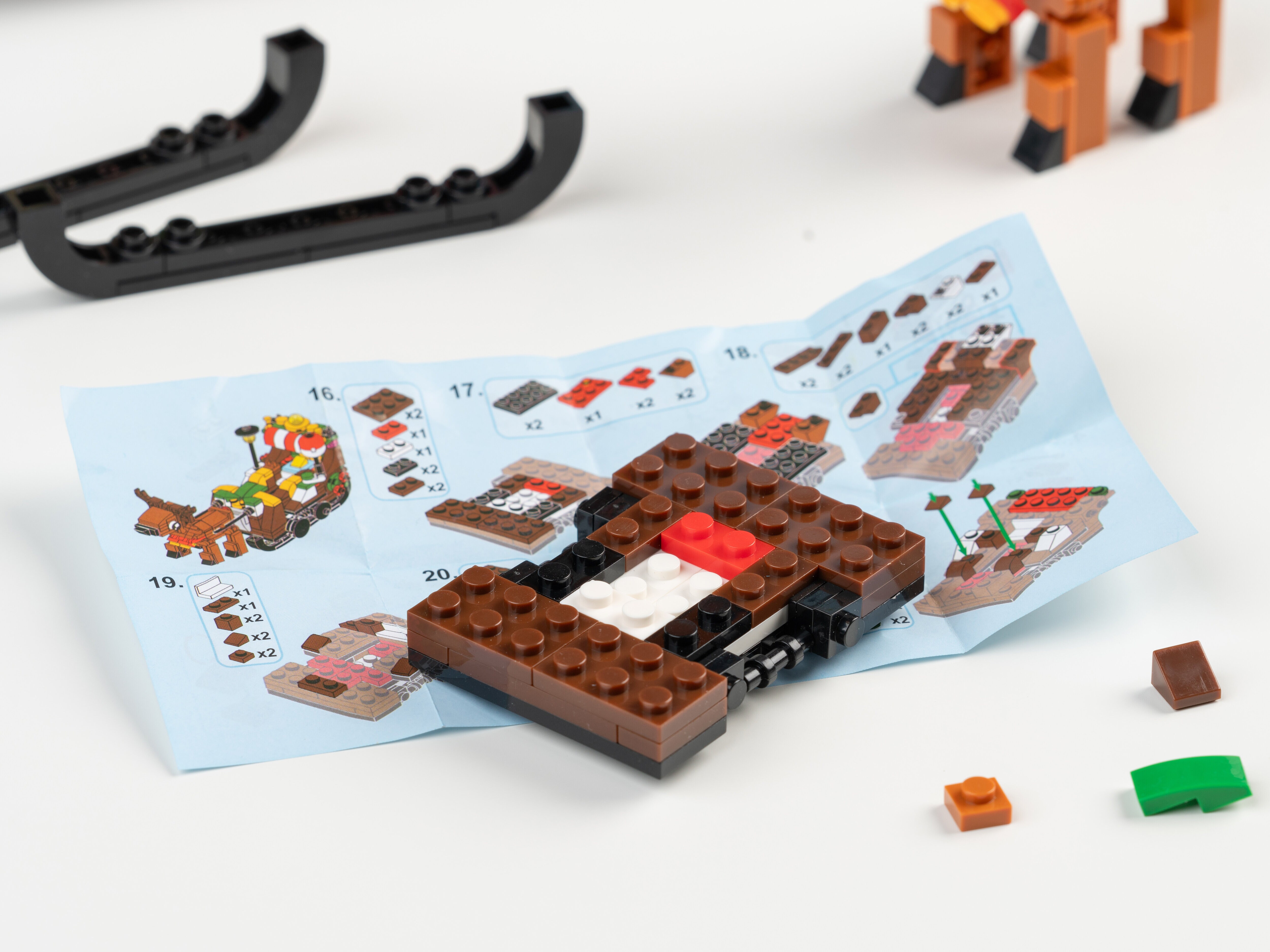 Julekalender med Byggeklodser