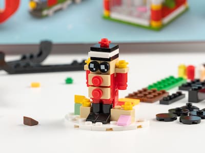 Julekalender med Byggeklodser