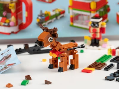 Julekalender med Byggeklodser