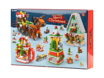 Julekalender med Byggeklodser