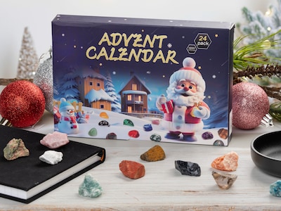 Julekalender med Rå Krystaller