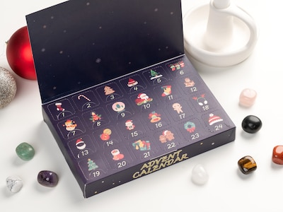 Julekalender med krystaller