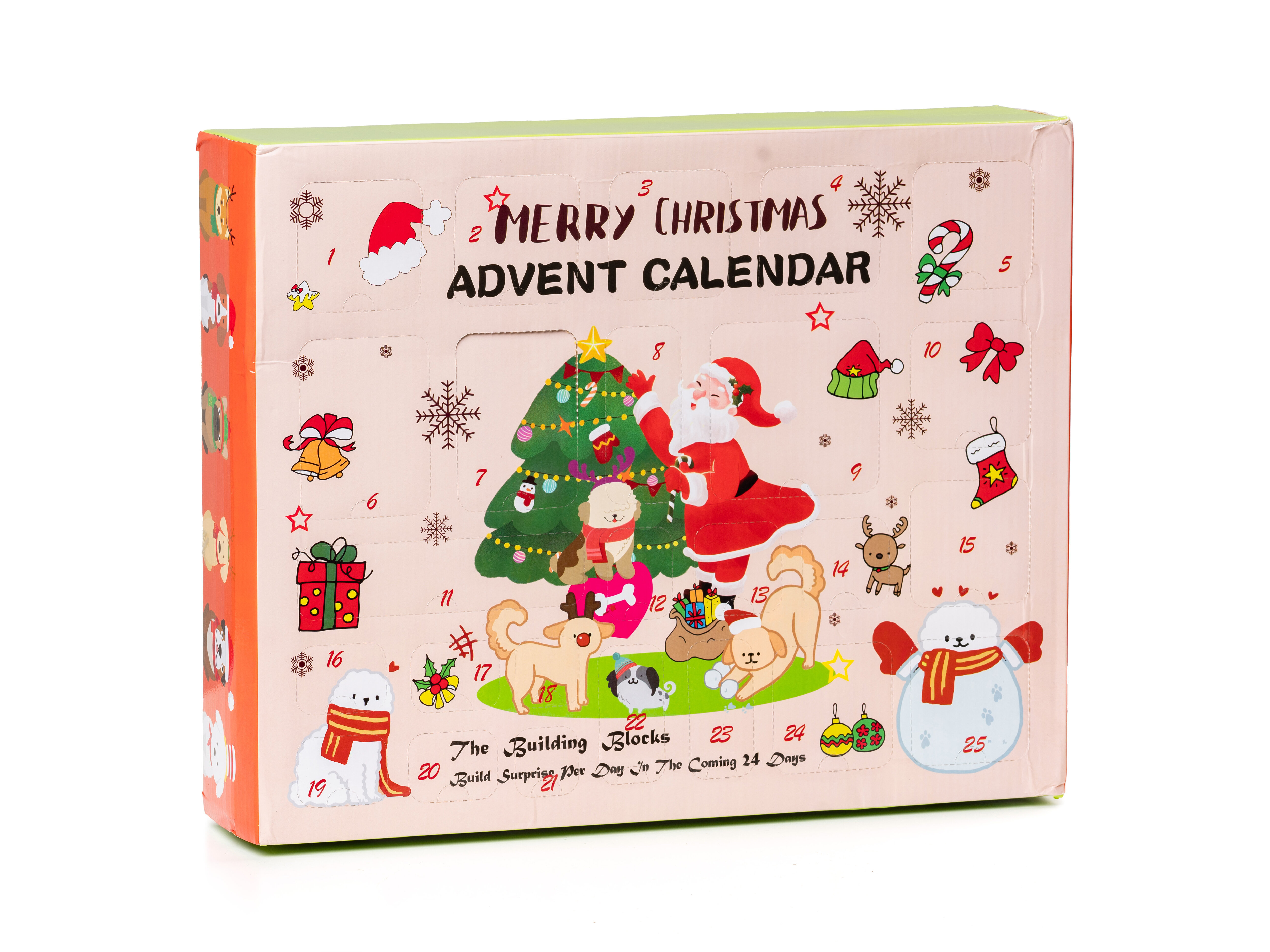 Adventskalender med hundleksaker