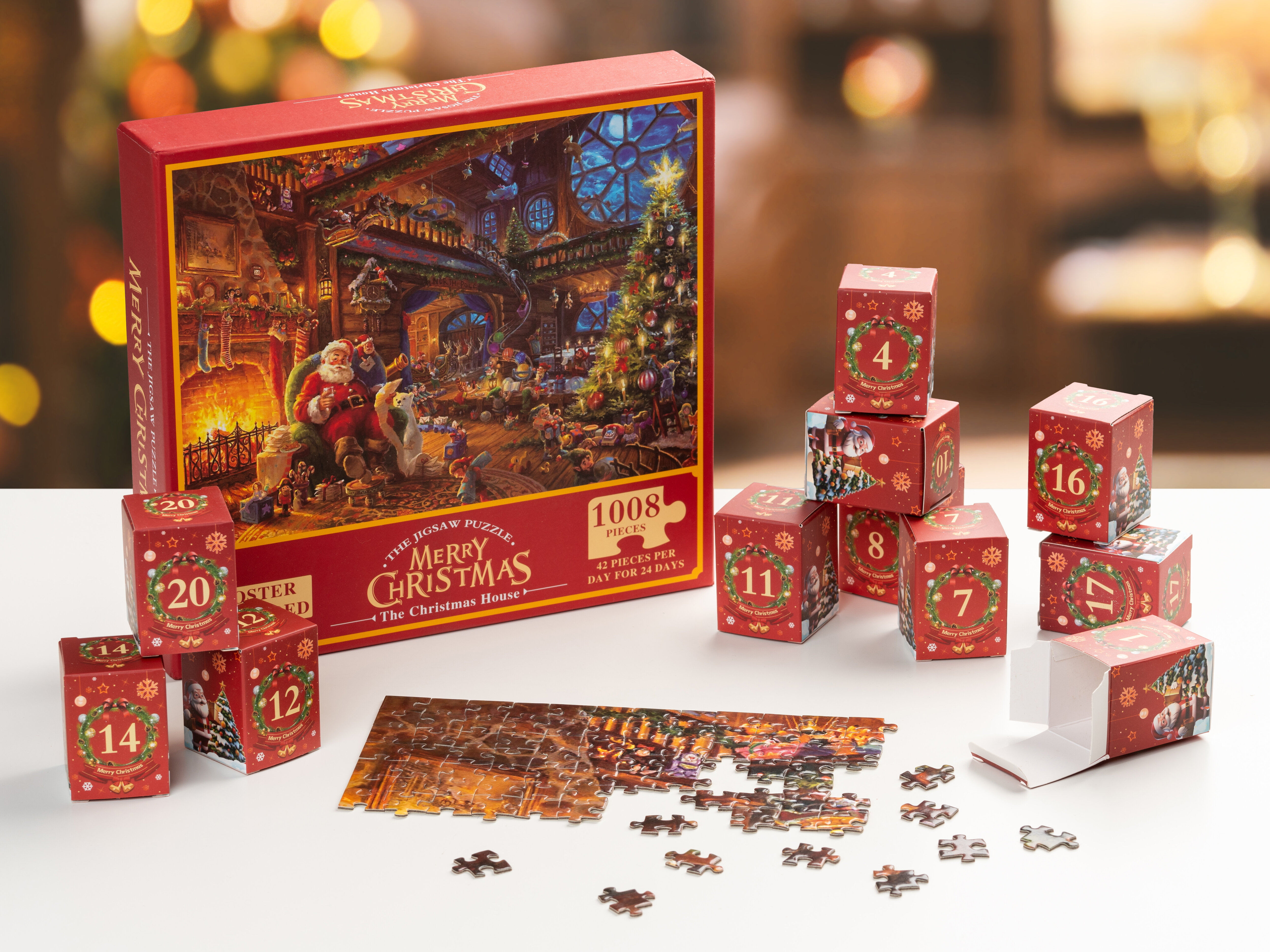 Pusselkalender (1008 Bitar)