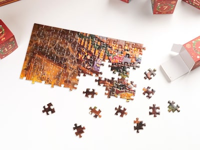 Puslespillkalender (1008 biter)