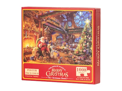 Puslespillkalender (1008 biter)