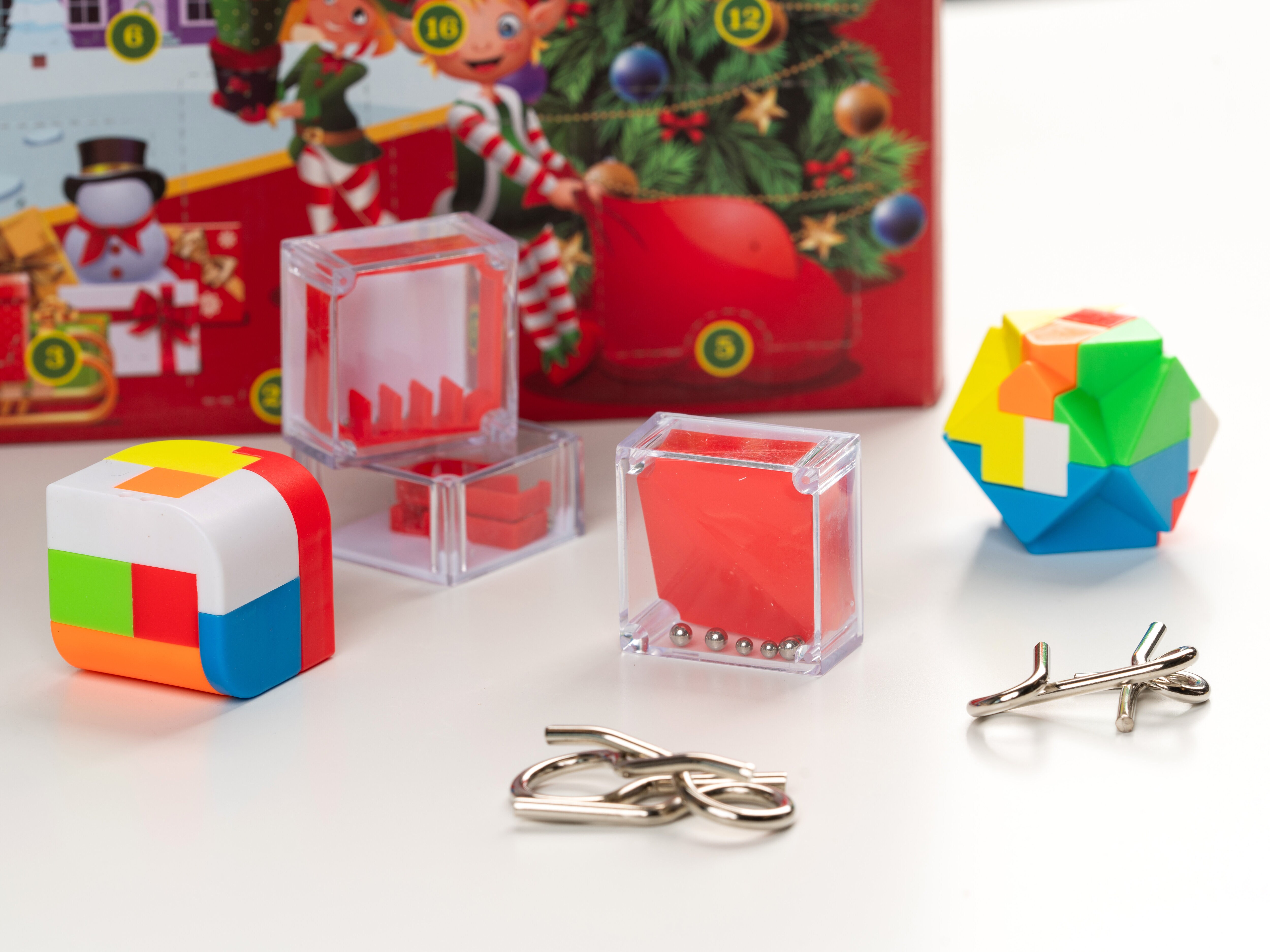 Adventskalender mit Kniffligen Puzzles