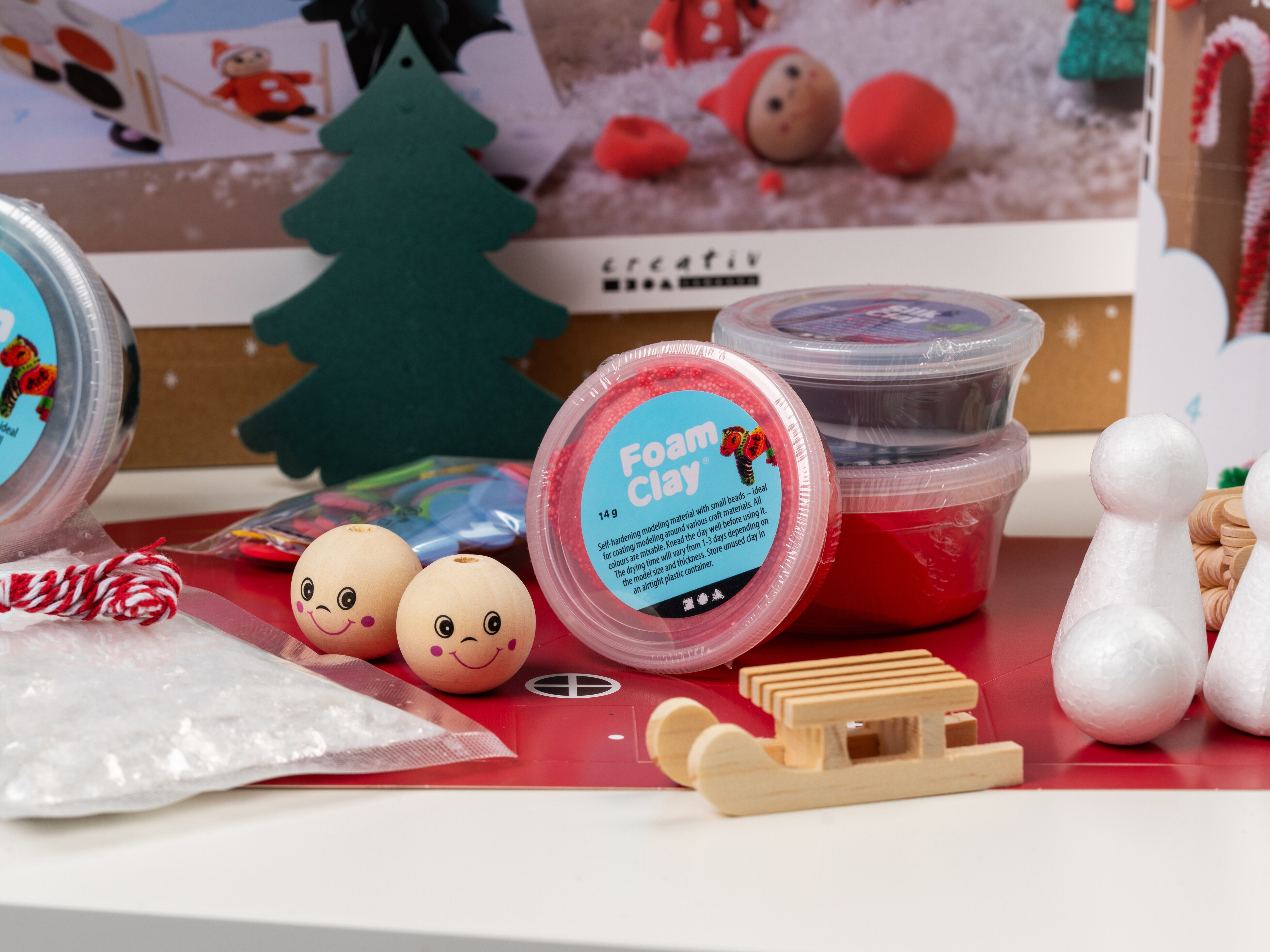 Joulukalenteri Askartelu: Muovailu