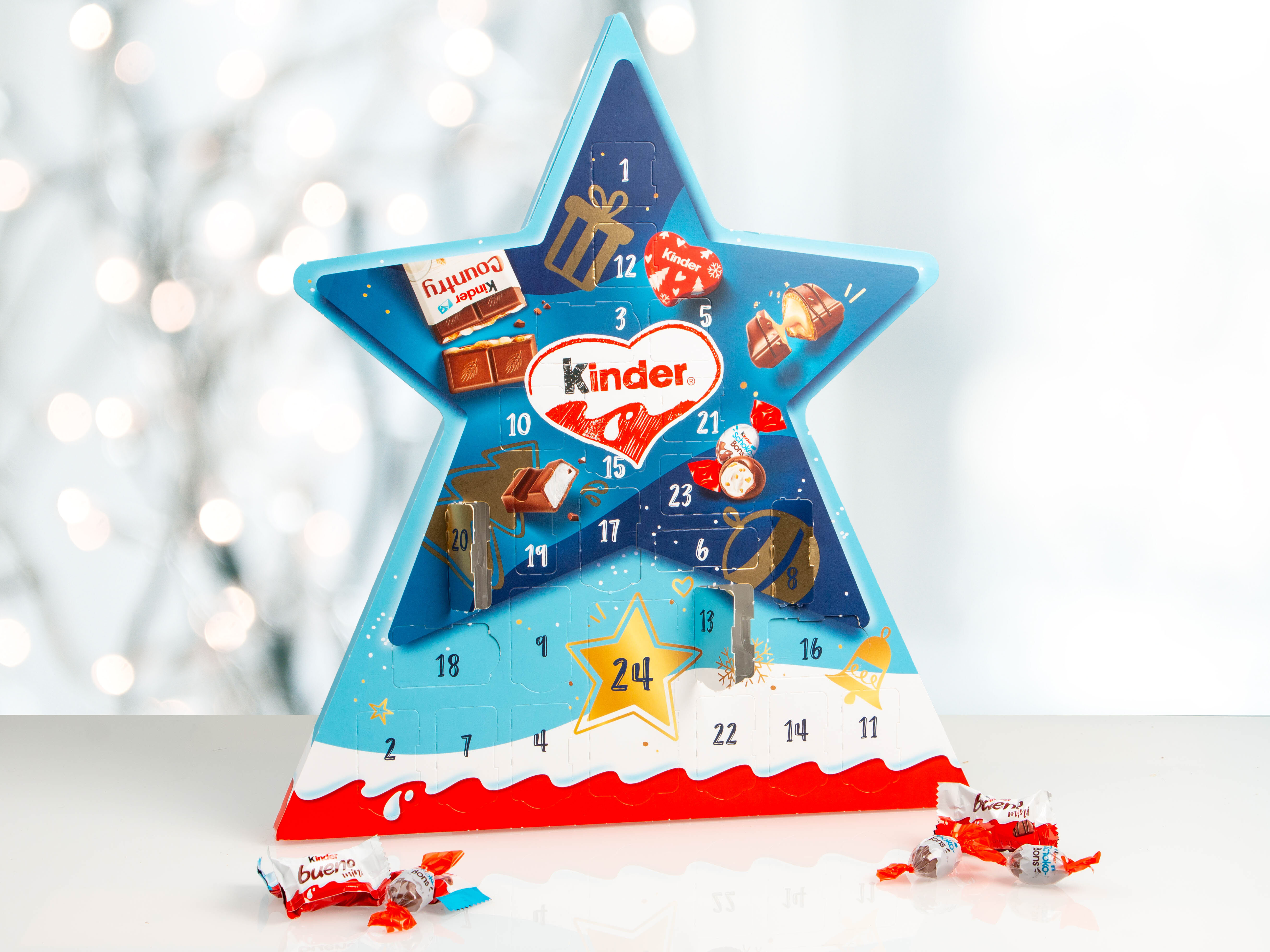 Kinder stjerne julekalender