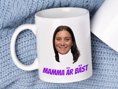 Mugg med Eget Foto & Text