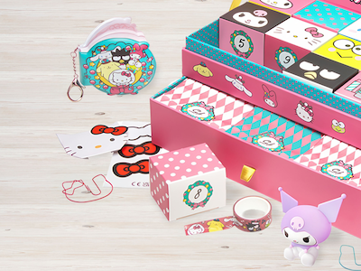 Hello Kitty Adventskalender Samlarbox