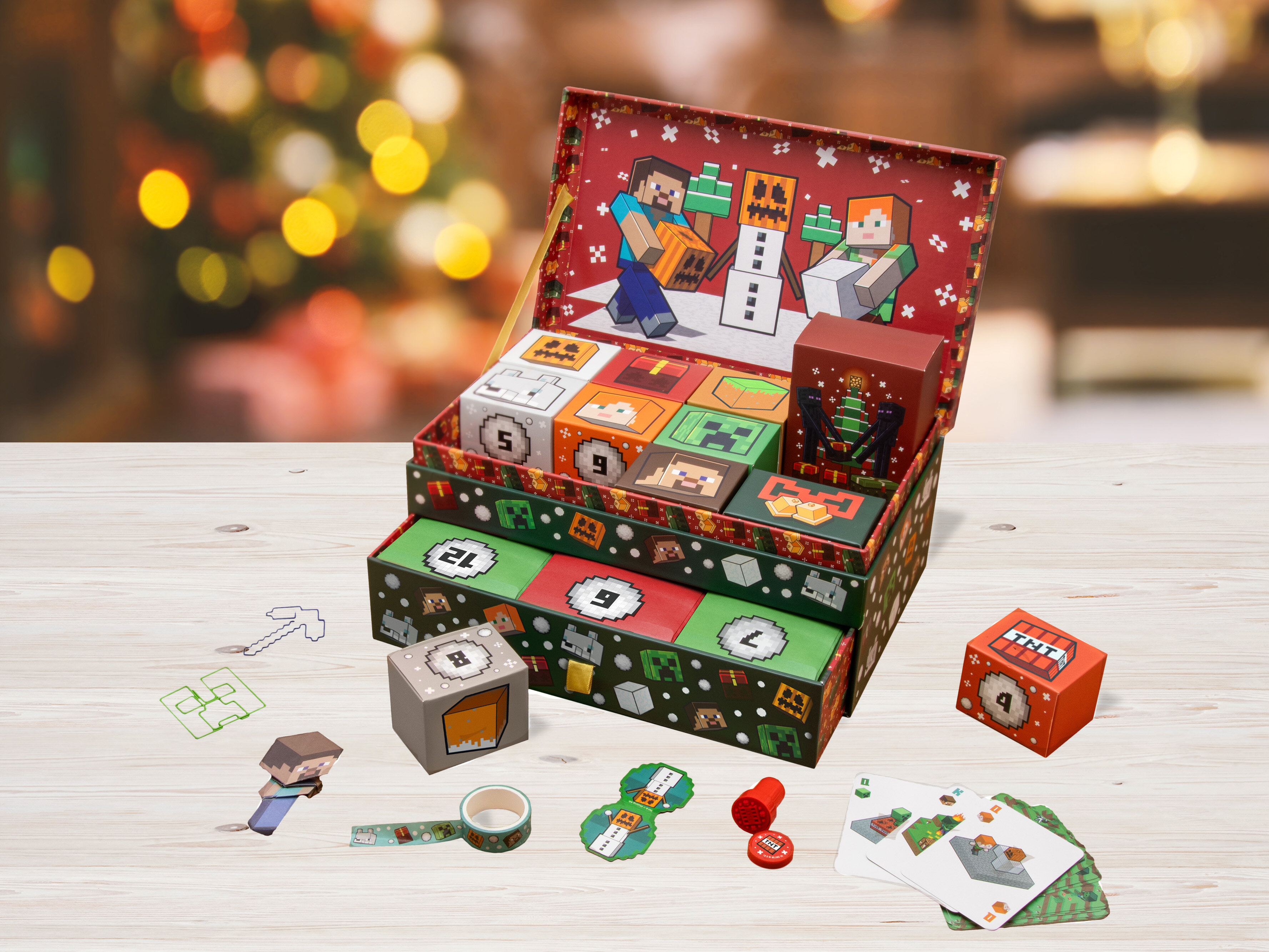 Minecraft julekalender samleboks