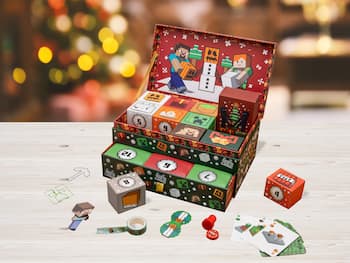 Minecraft Adventskalender Sammlerbox