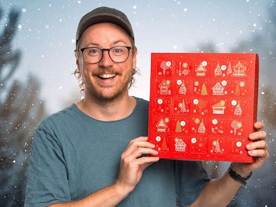 Adventskalender med Kaffekapslar