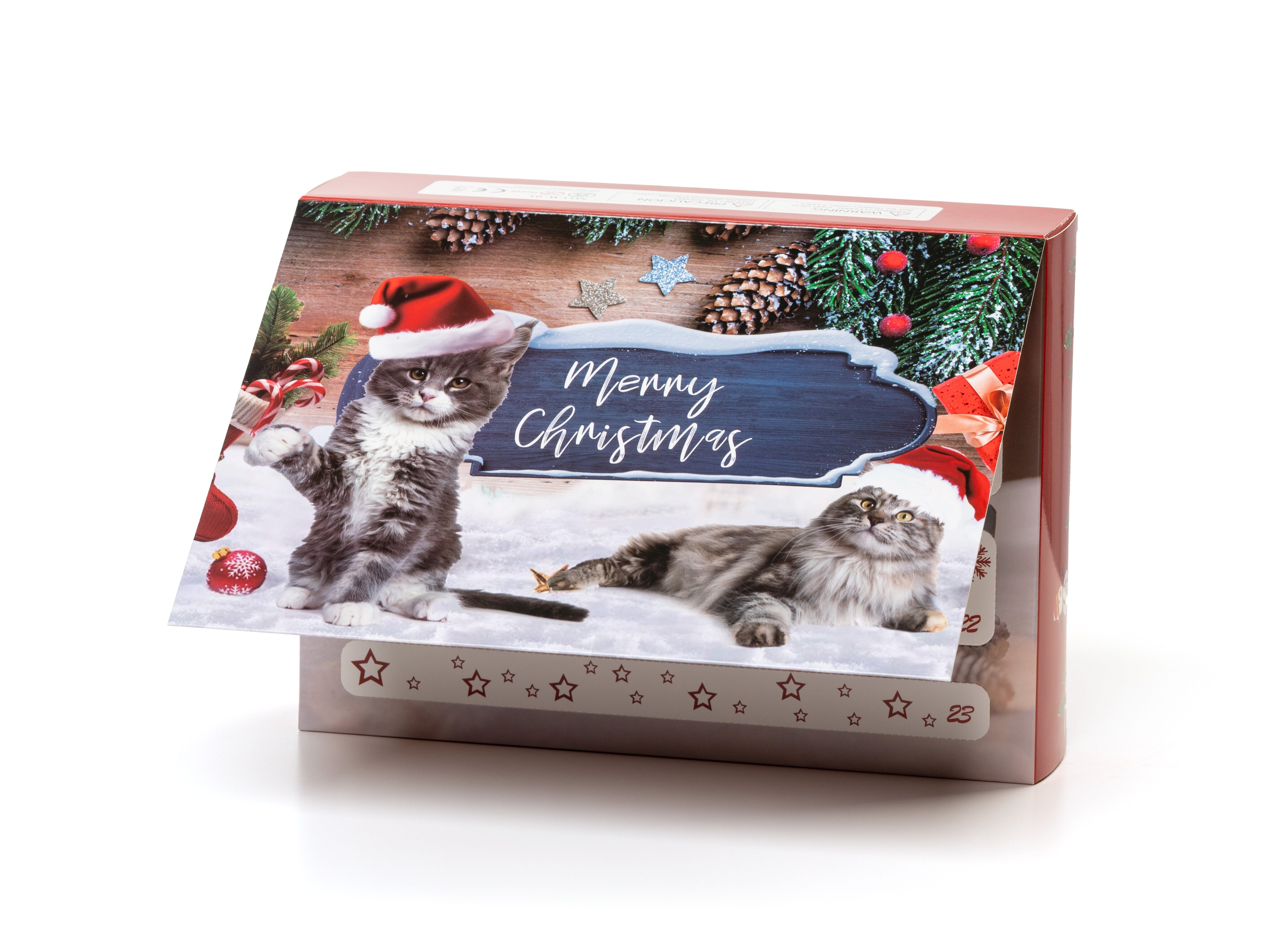 Julekalender med Kattelegetøj