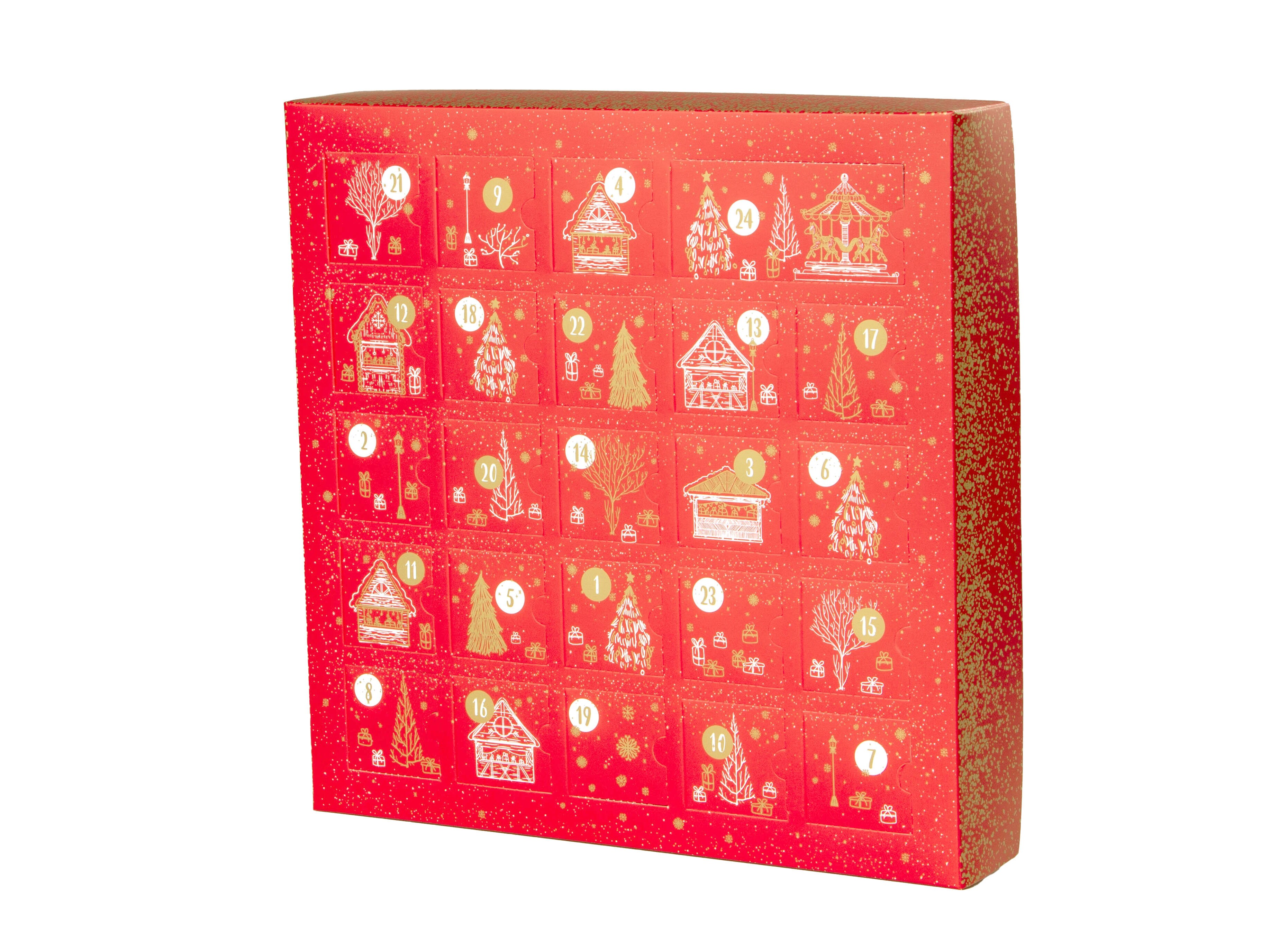 Adventskalender med Kaffekapslar