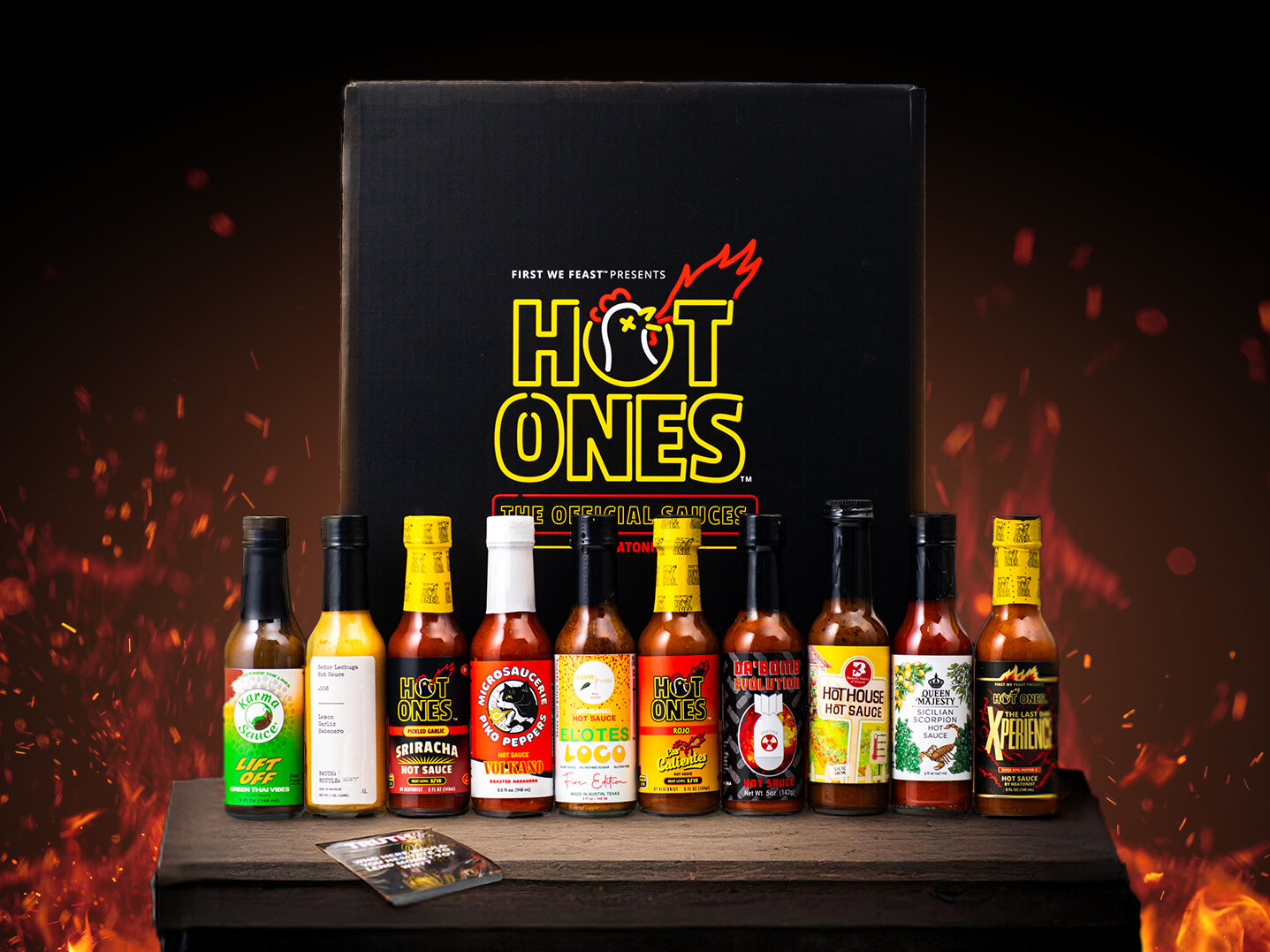 Hot Ones Season 27 Presentlåda