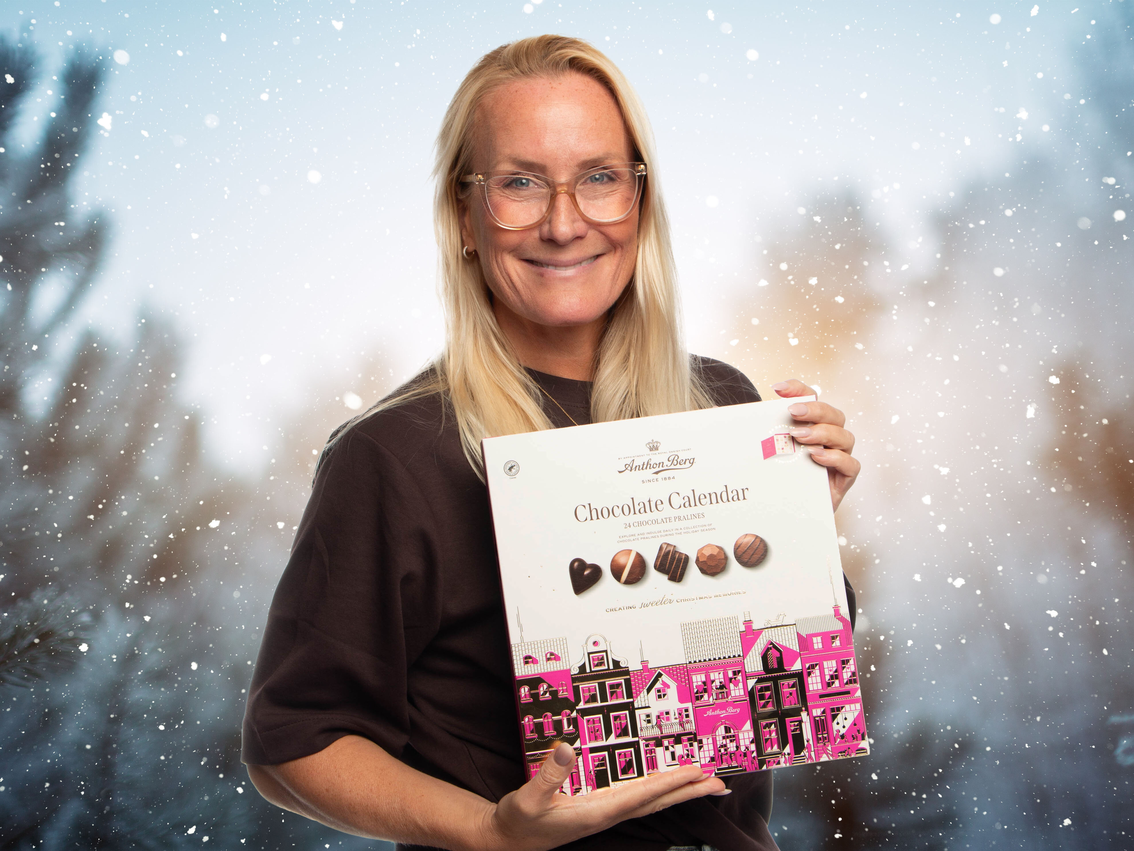 En julekalender til hende – eksempel på en variant