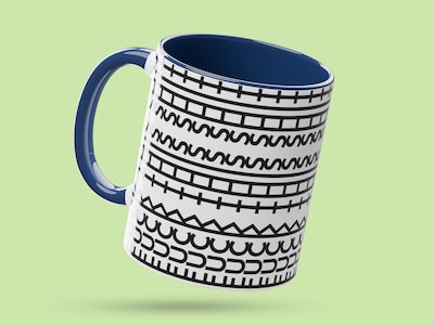 Tasse mit eigenem Text - Geheime Nachricht