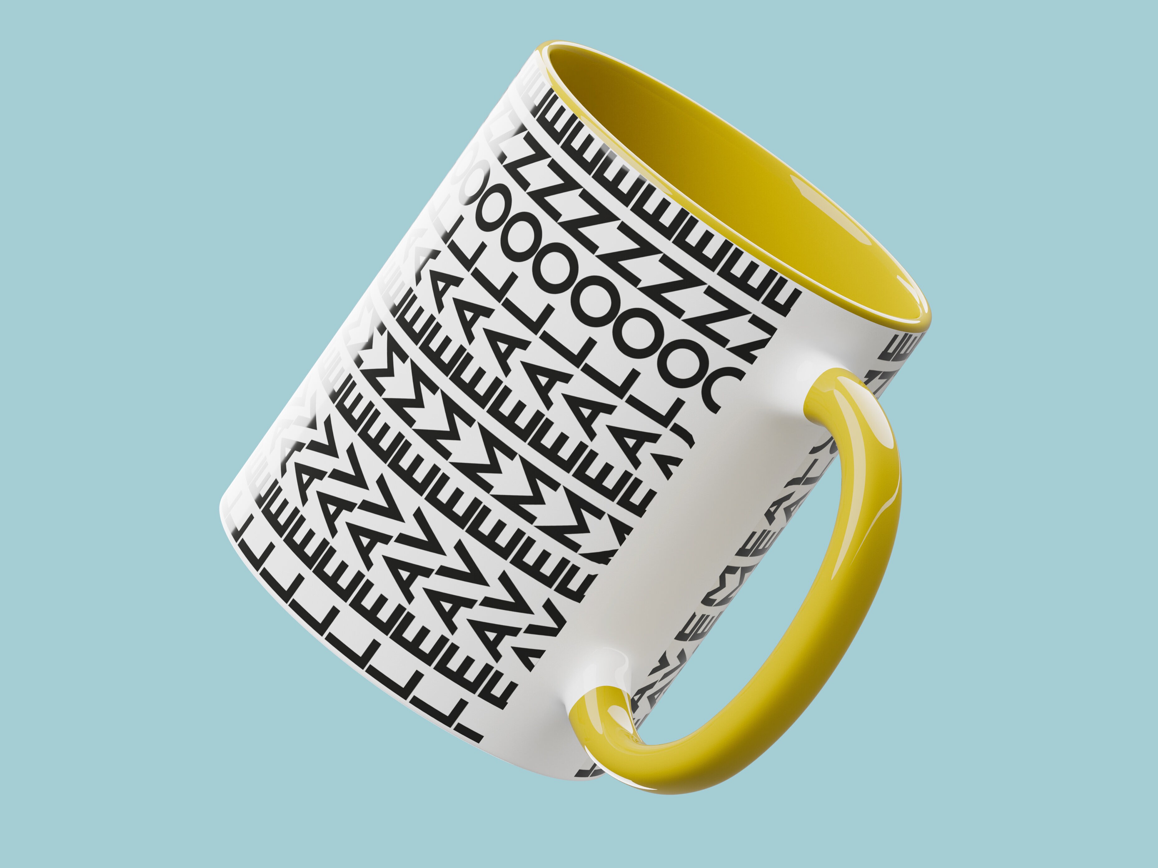 Krus med Egen Tekst - Hemmelig Besked