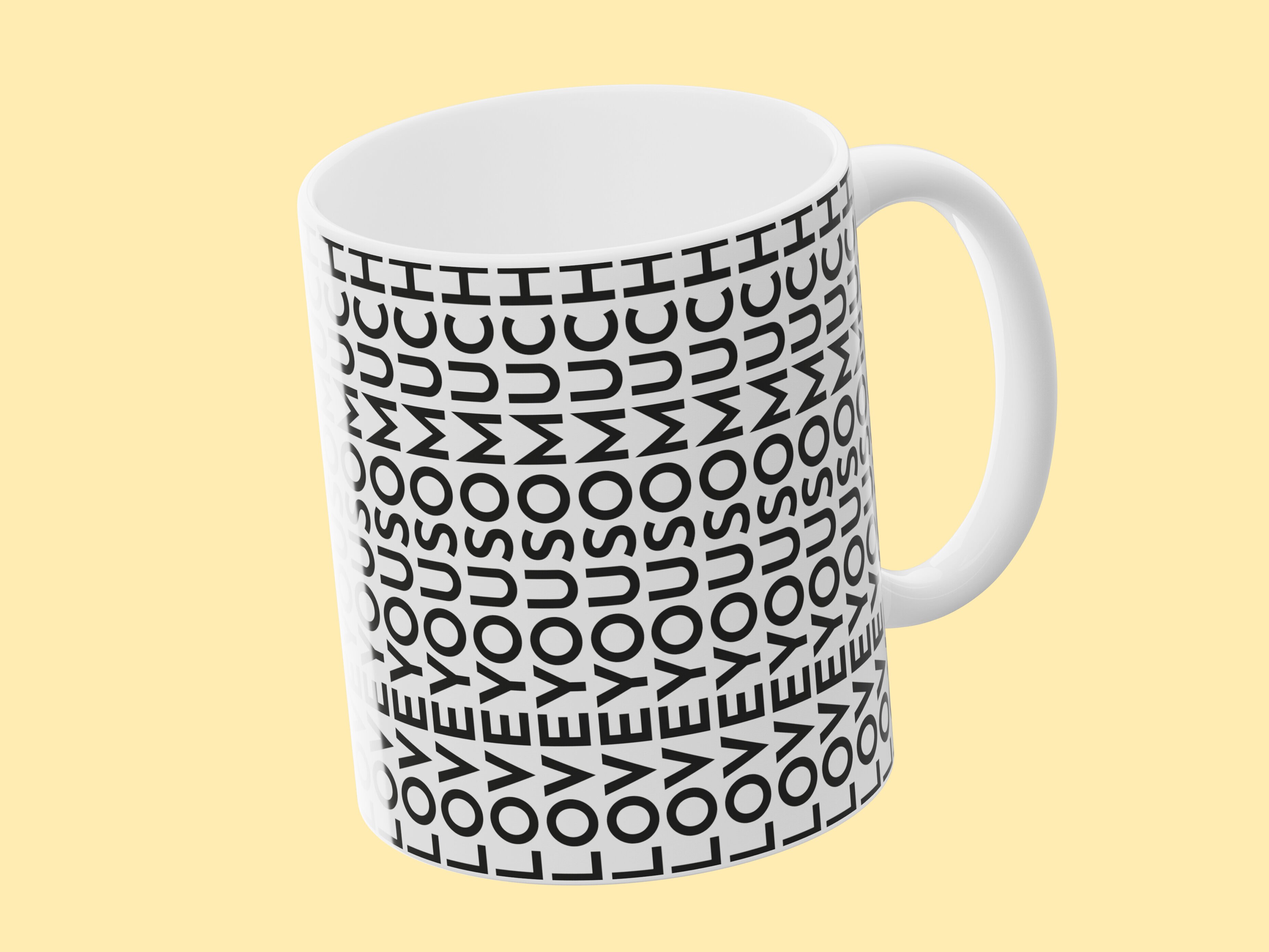 Krus med Egen Tekst - Hemmelig Besked