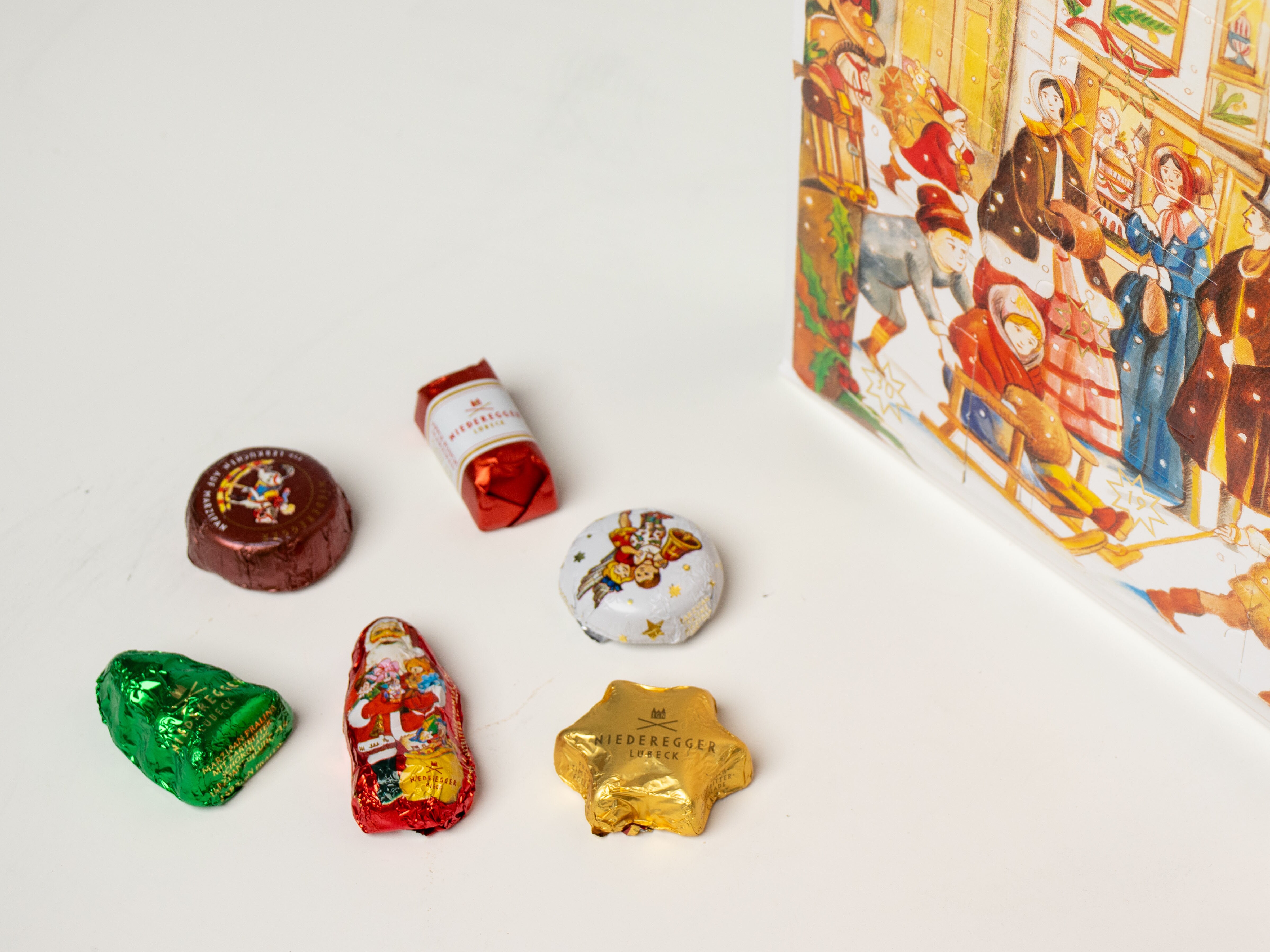 Marzipankalender mit 32 Türchen – Niederegger