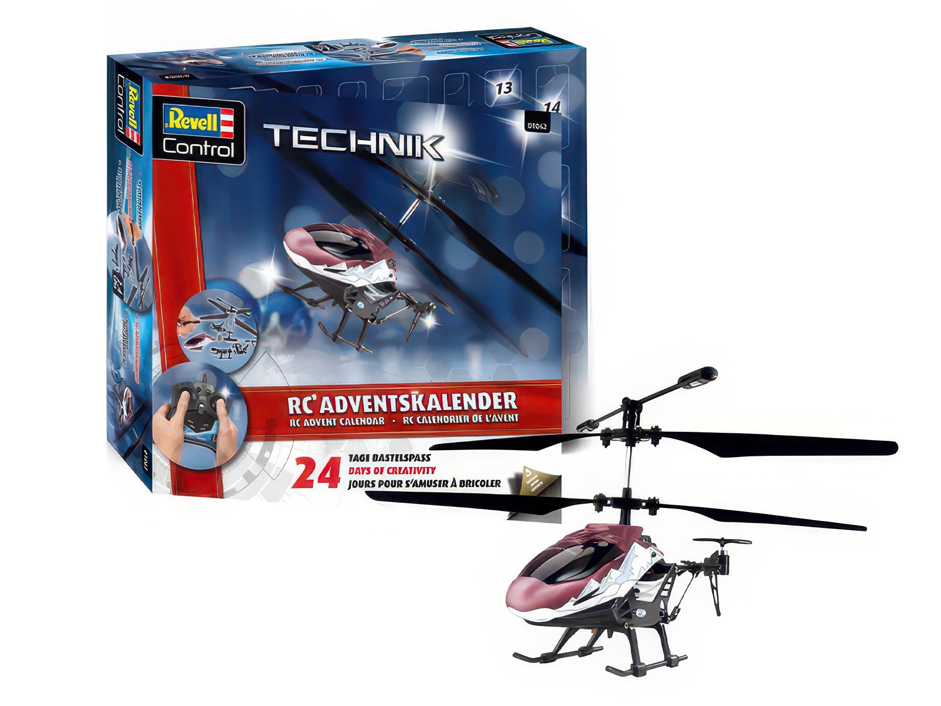 Kauko-ohjattava Helikopteri Joulukalenteri - Revell Control