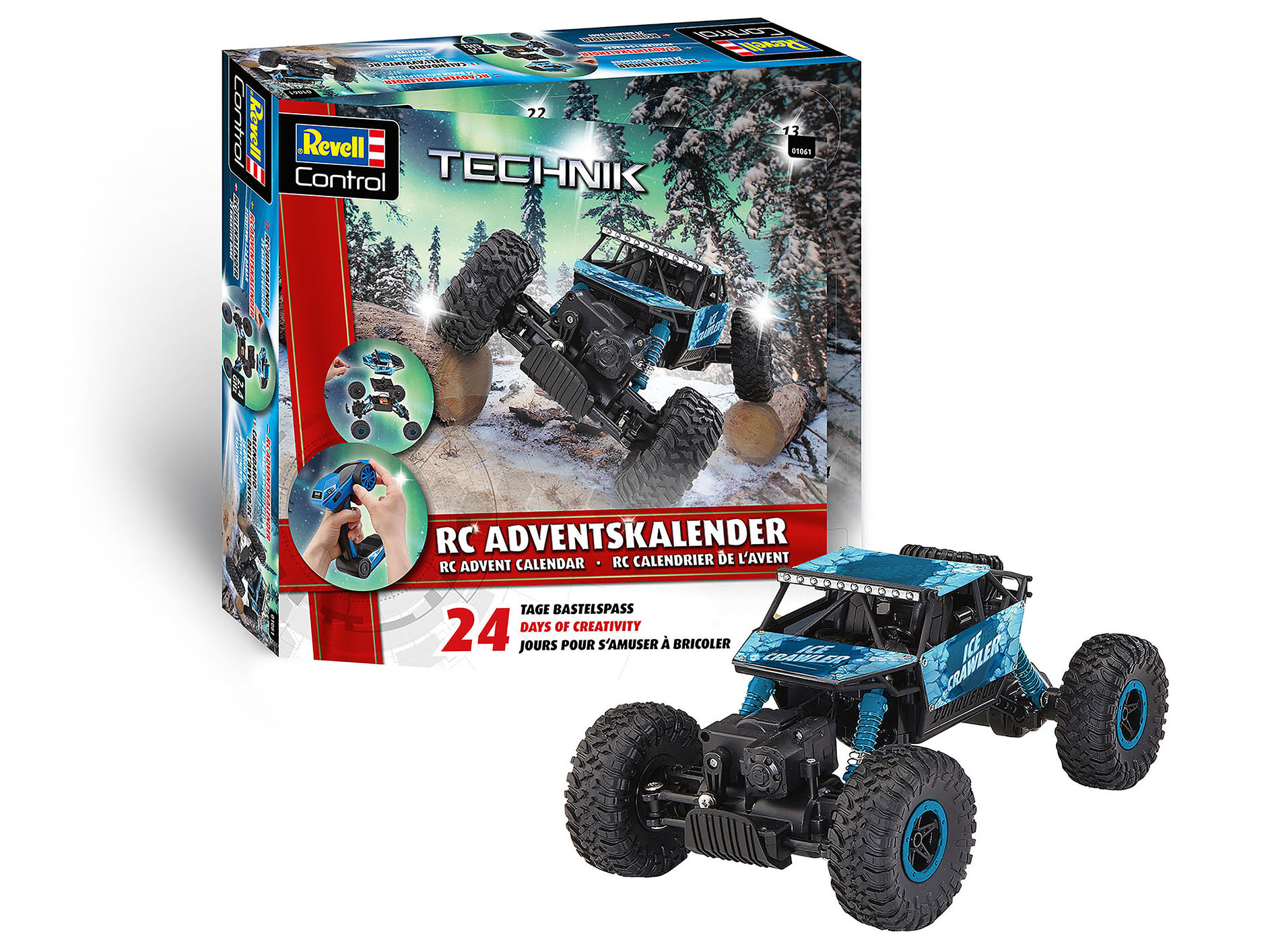 Joulukalenteri Radio-ohjattava Crawler - Revell Control