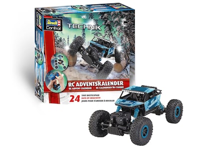 Julekalender med radiostyrt crawler - Revell Control
