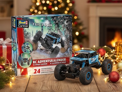 Julekalender med radiostyrt crawler - Revell Control
