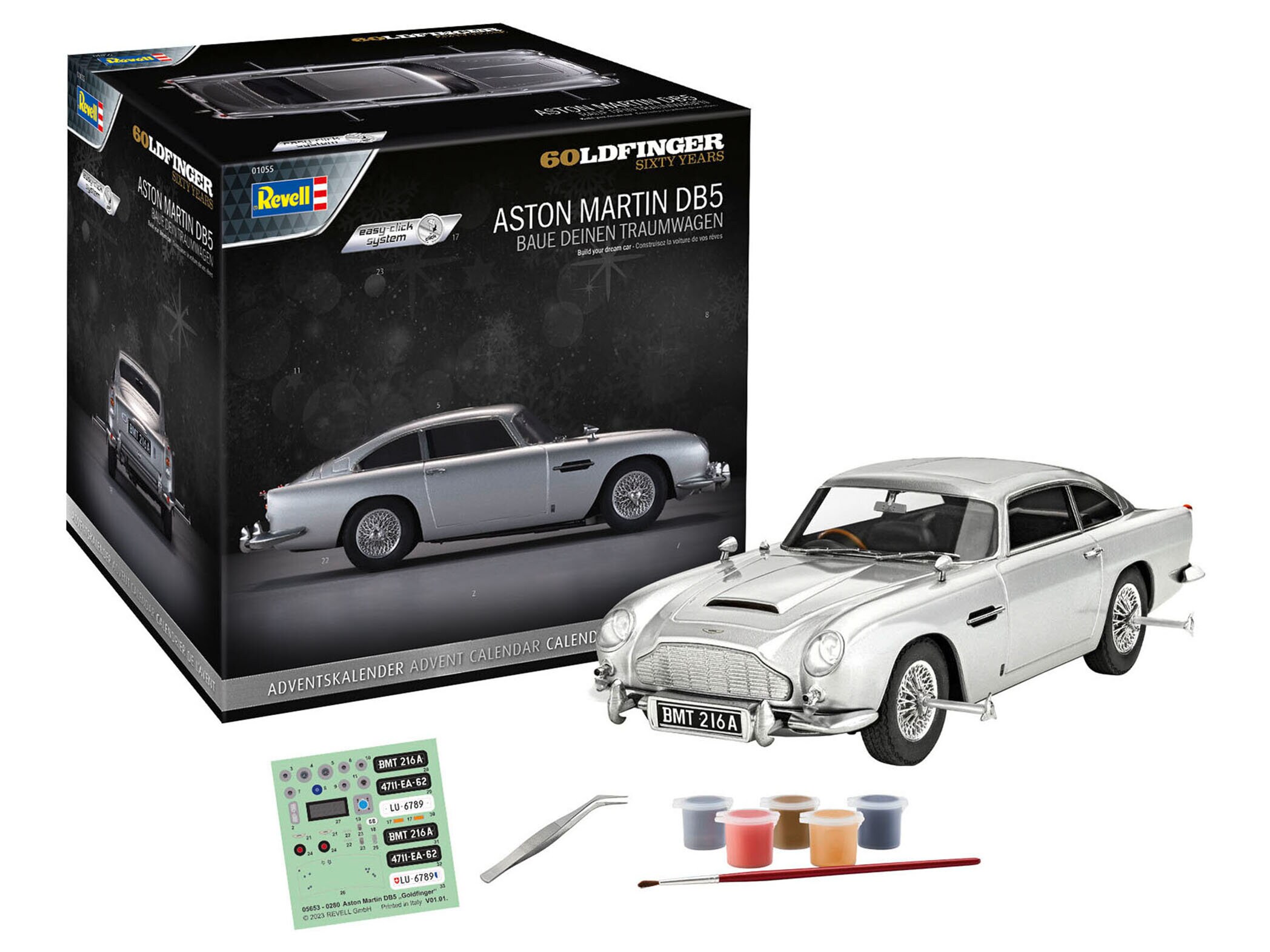 James Bond Aston Martin DB5 Adventskalender