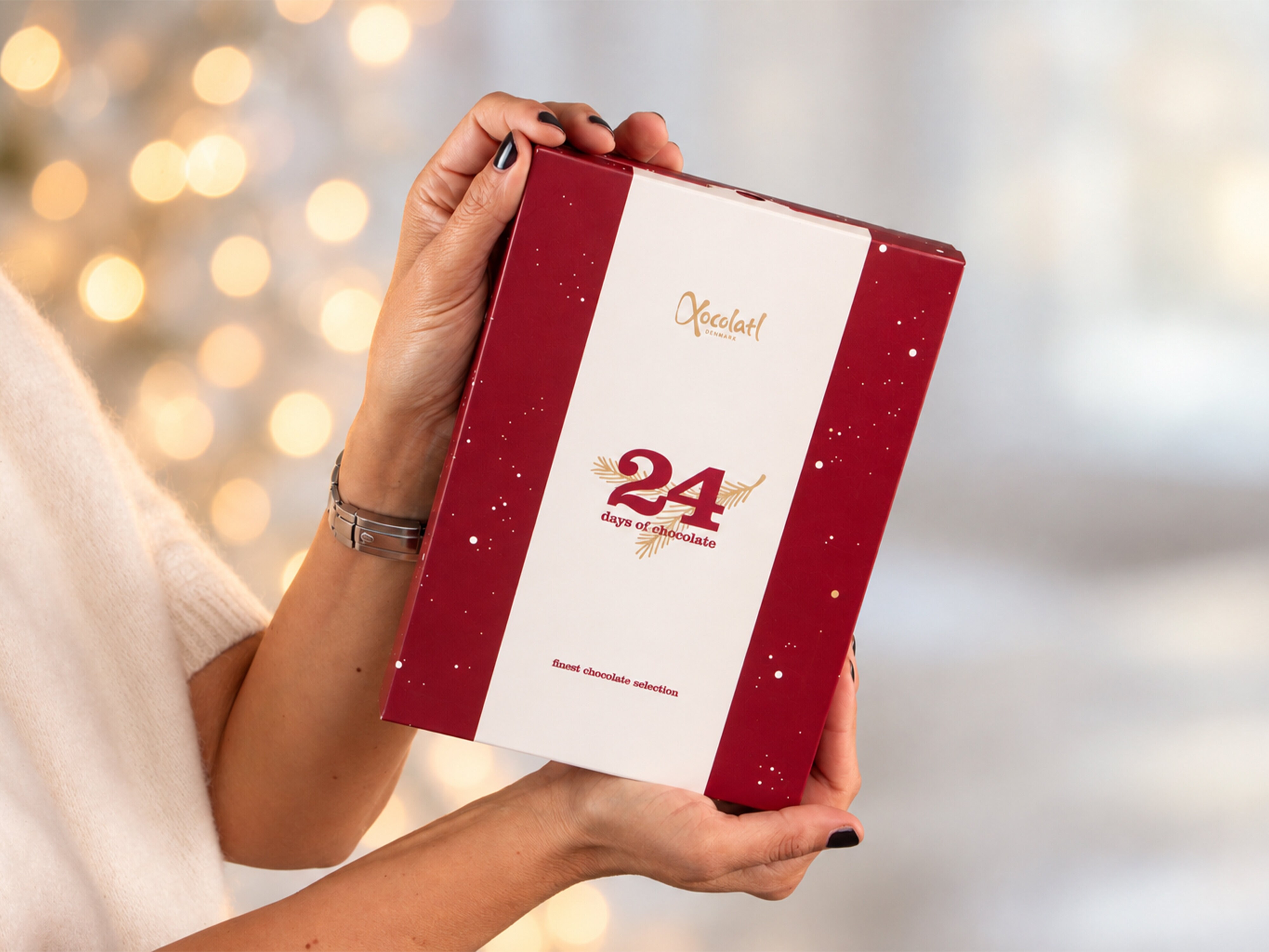 Adventskalender med Chokladpraliner från Xocolatl
