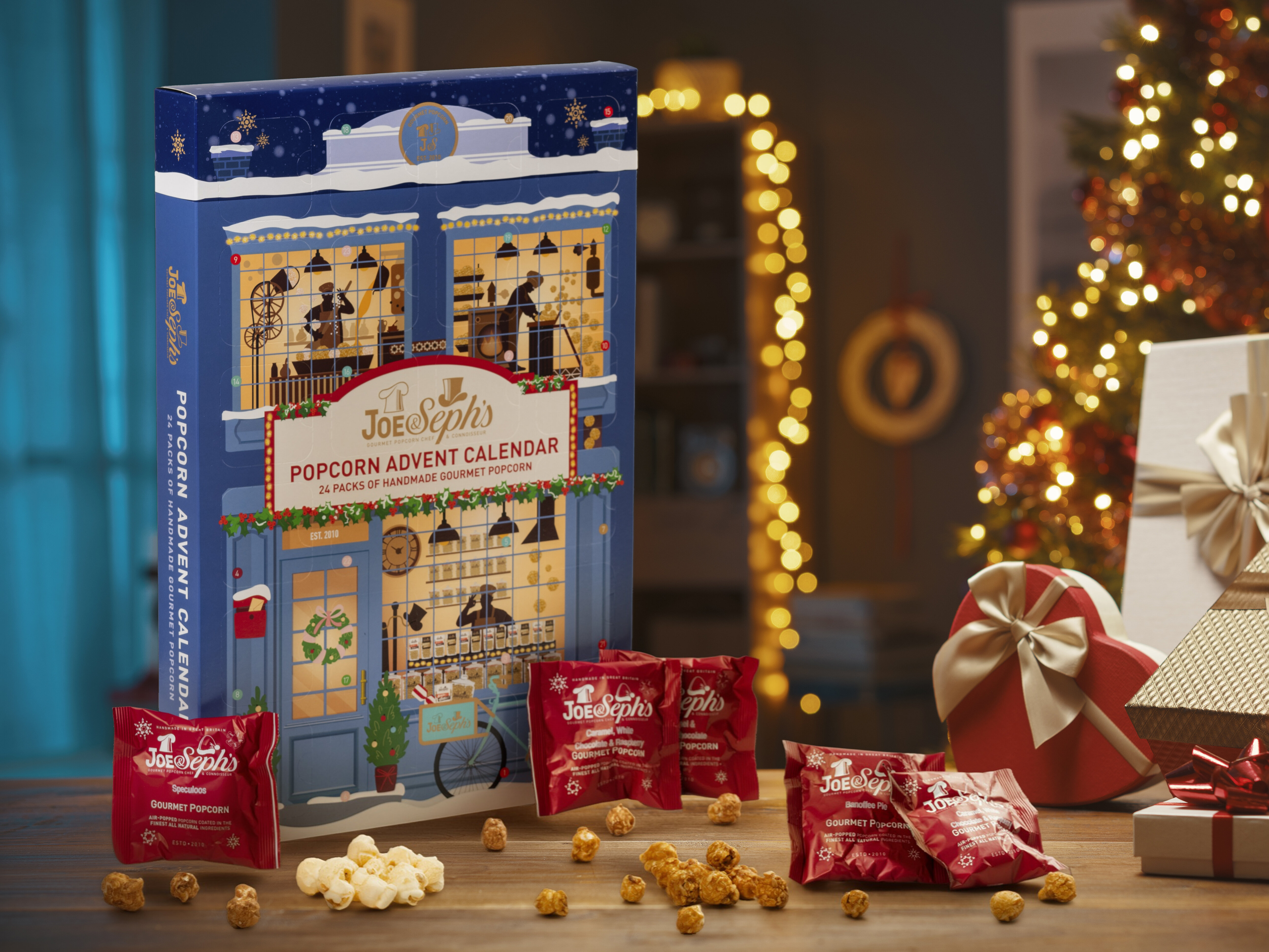 Julekalender med popcorn - Joe & Seph’s