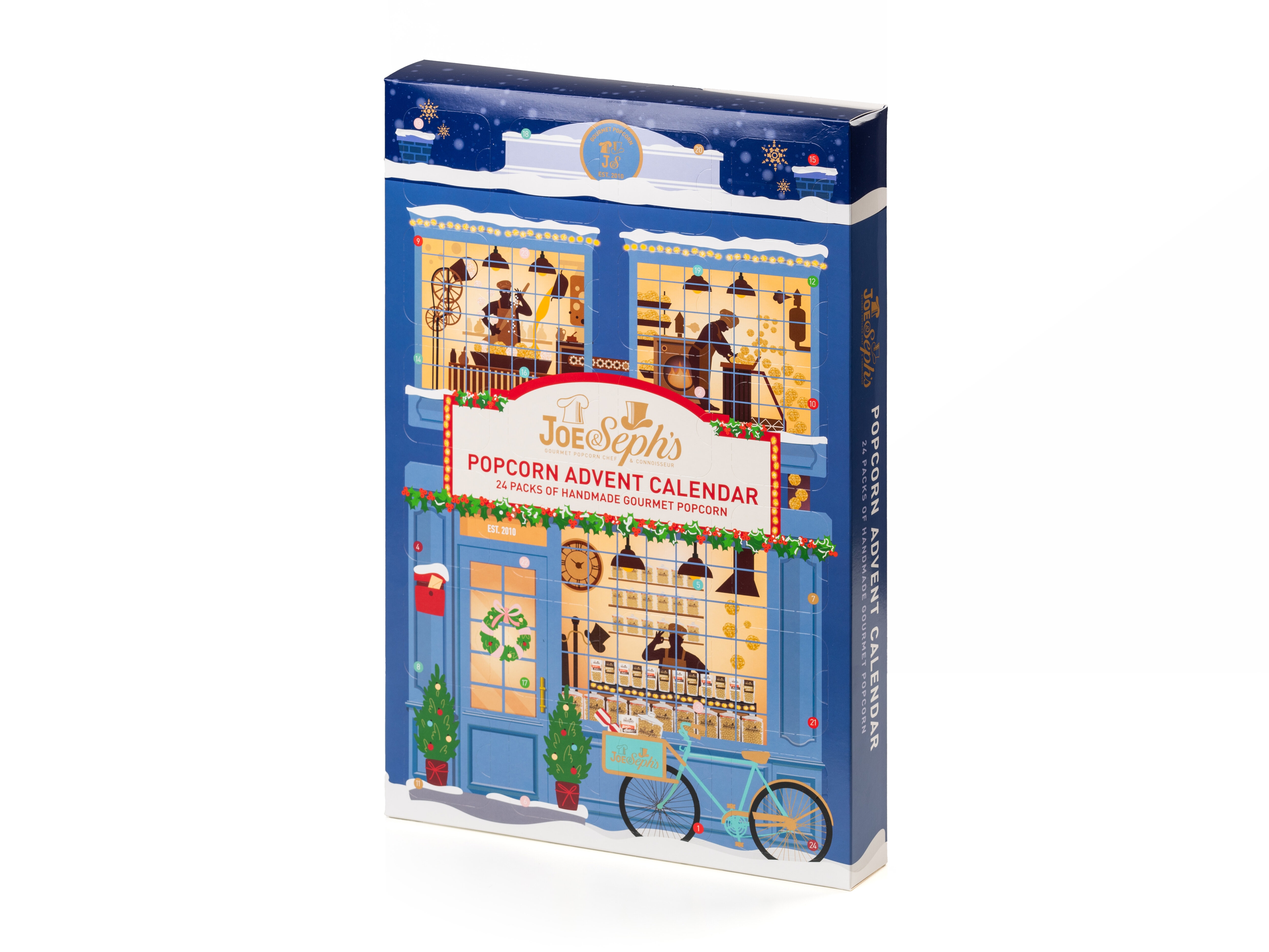 Adventskalender med Popcorn - Joe & Seph’s