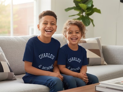 T-shirt till Barn med Egen Text