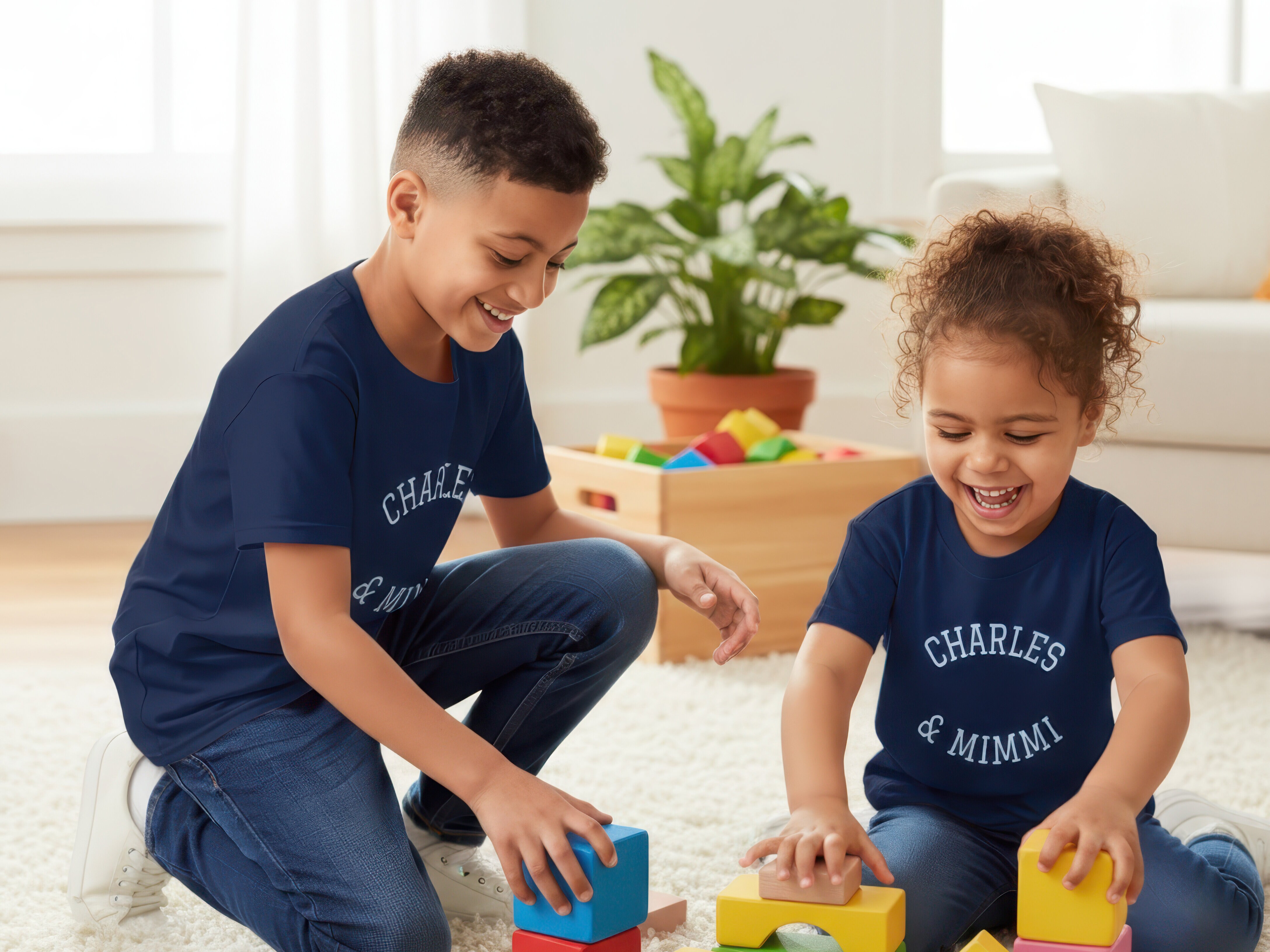 T-shirt till Barn med Egen Text