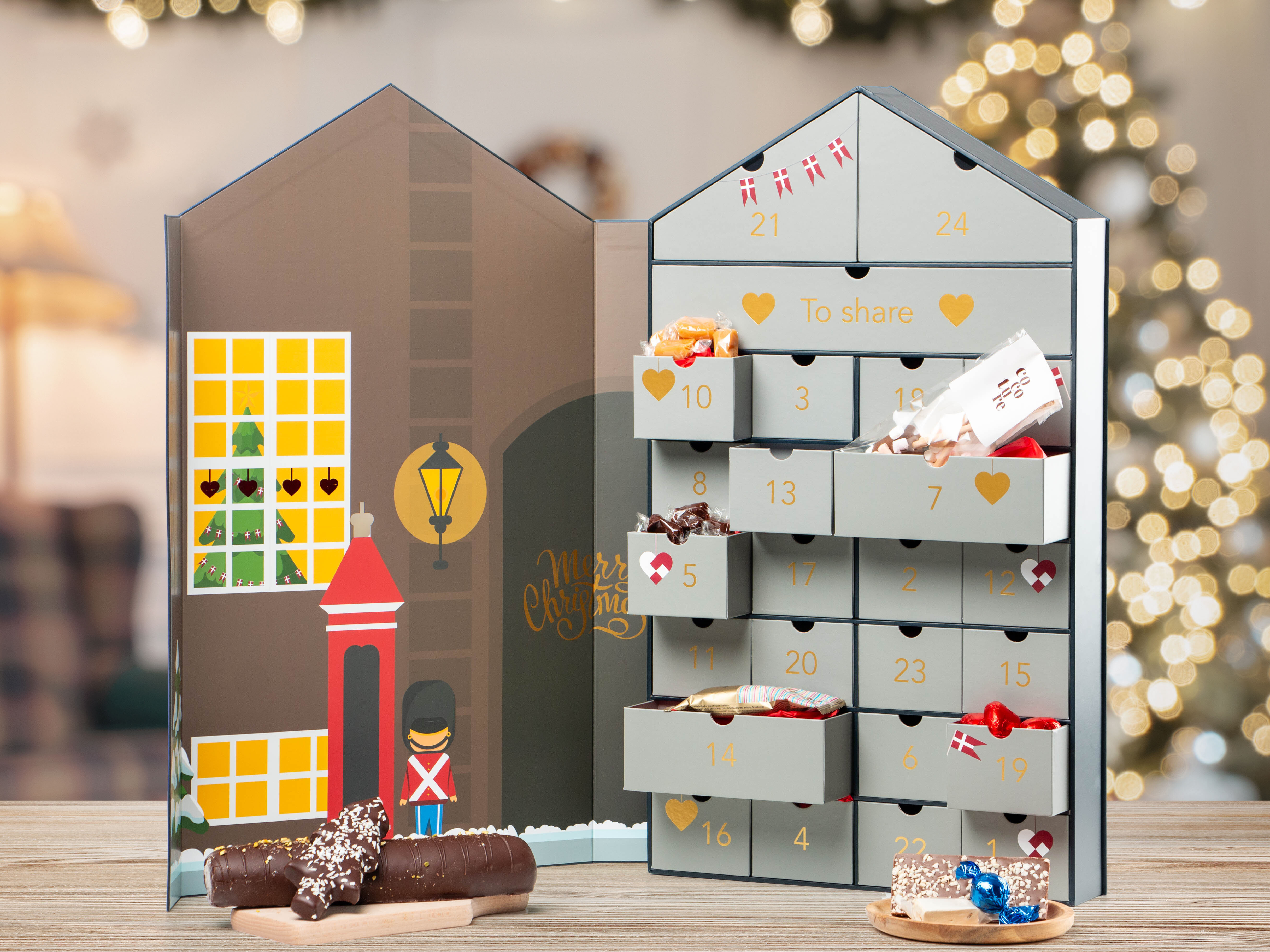 Cocoture kalenderhus 1,2 kg