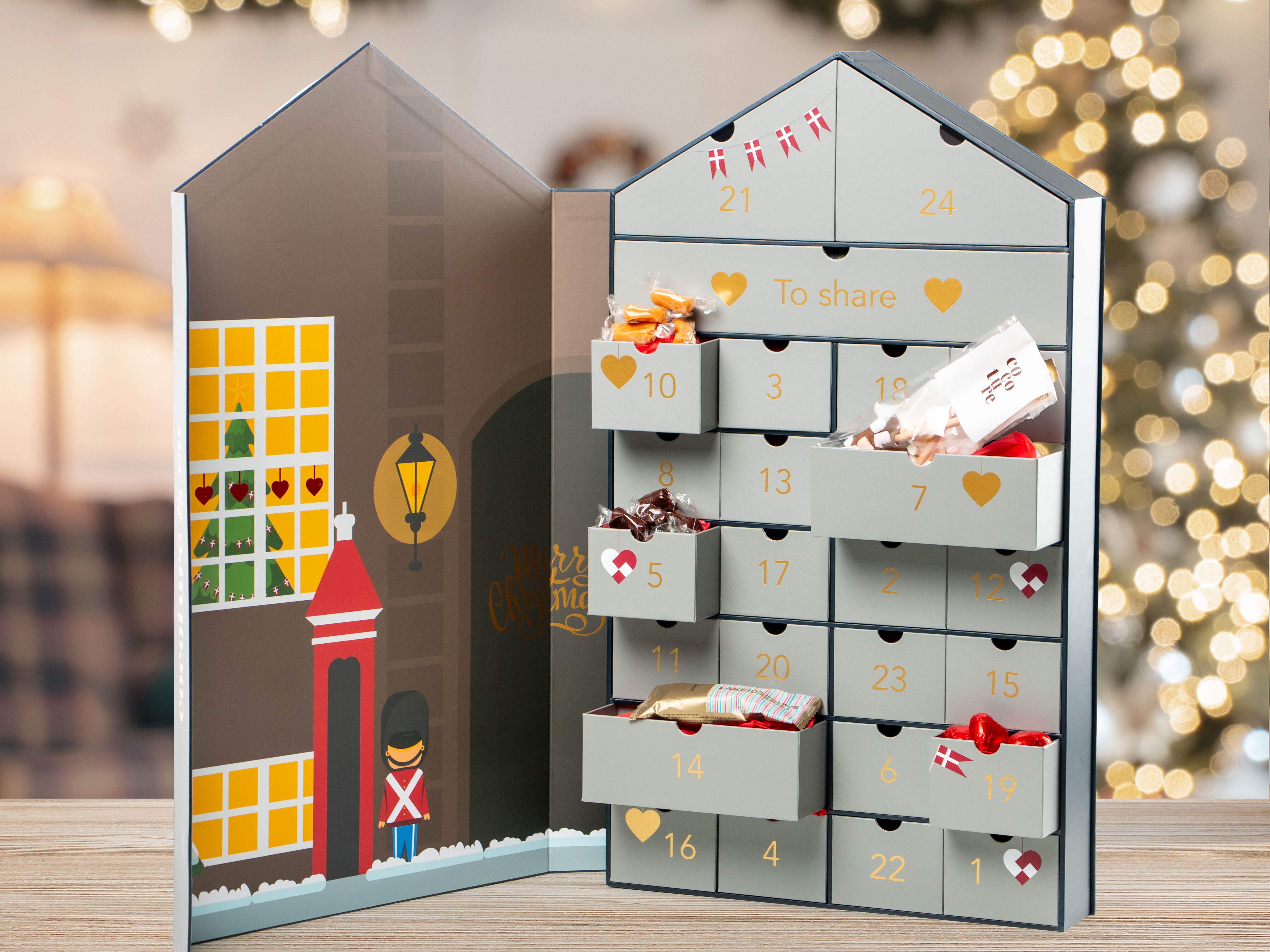 Cocoture kalenderhus 1,2 kg