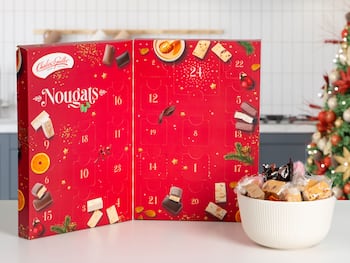 Julekalender med fransk nougat - Chabert & Guillot