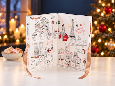 Julekalender med fransk nougat - Chabert & Guillot