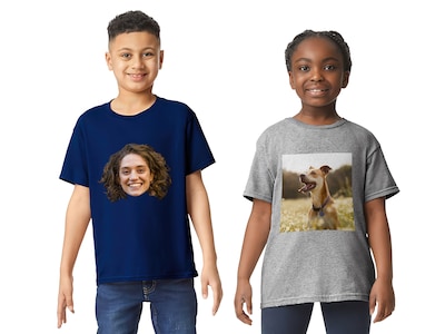 T-shirt till Barn med Foto