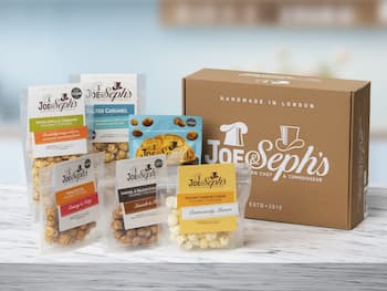 Gaveæske med Popcorn - Joe & Seph’s