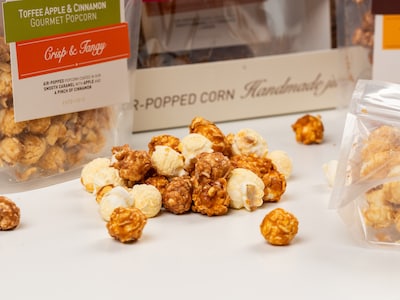 Christmas selection gaveeske med popcorn - Joe & Seph’s